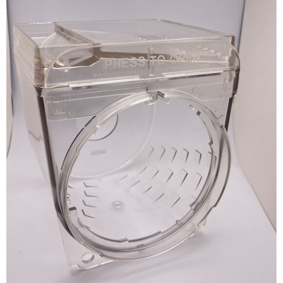 Ronco Popeil P400 Pasta Maker Mixing Bowl with Lid Replacement Parts - Picture 8 of 12